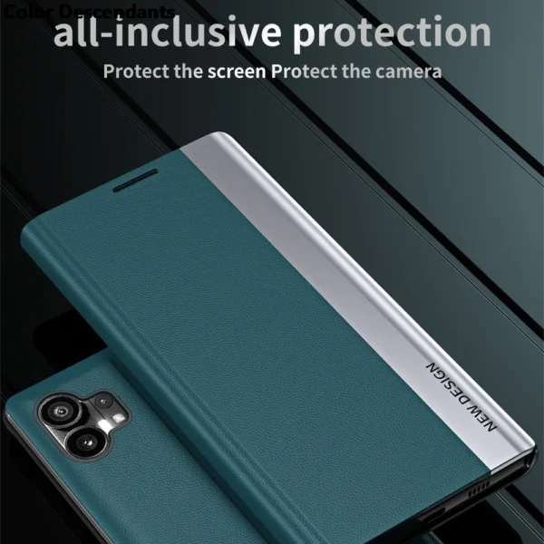 For Iphone 15 Pro Max Case Luxury Plating Leather Flip Cover For I Phone 15 Iphone15 ProMax 15Pro Plus Magnetic Stand Book Coque - Image 6