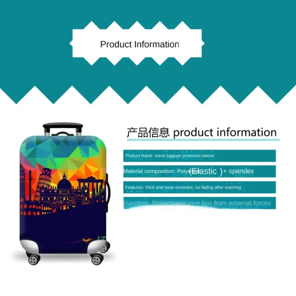 Hello Kitty Travel Suitcase Dust Cover Cute Women Luggage Protective Cover for 18-30 Inch Trolley Case Dust Cover Accessories - Image 10