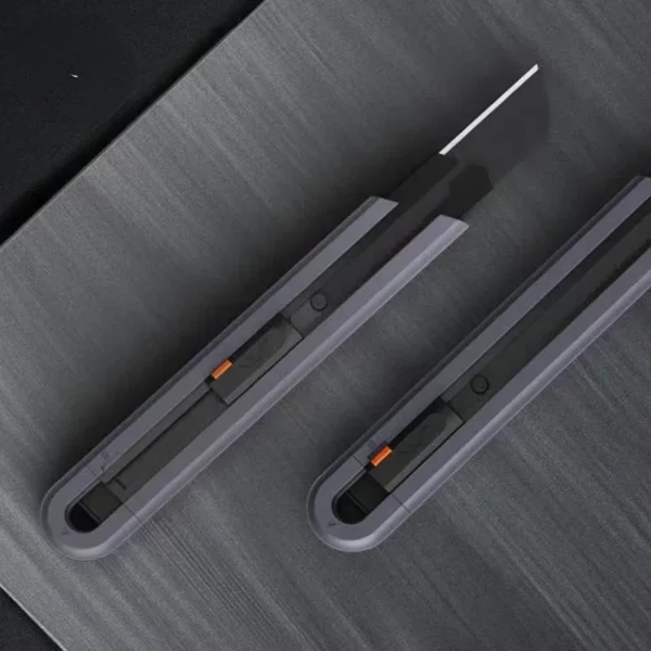 Xiaomi Jimihome 0.79inch Stretch Utility Knife Paper Cutters Carbon Steel Blades Pocket Knife with Safety Lock Handicraft Tool - Image 3