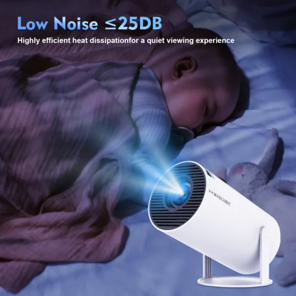Magcubic Projector HY300 PRO 4K Android 11 Dual Wifi6 260ANSI Allwinner H713 BT5.0 1080P 1280*720P Home Cinema Outdoor Projetor - Image 28
