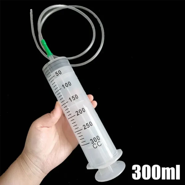 100/300/550ml Large Capacity Syringes Oil Pump With 1m Hose Pet Feeding Measuring Pump Hydroponics Nutrient Big Syringe - Image 9