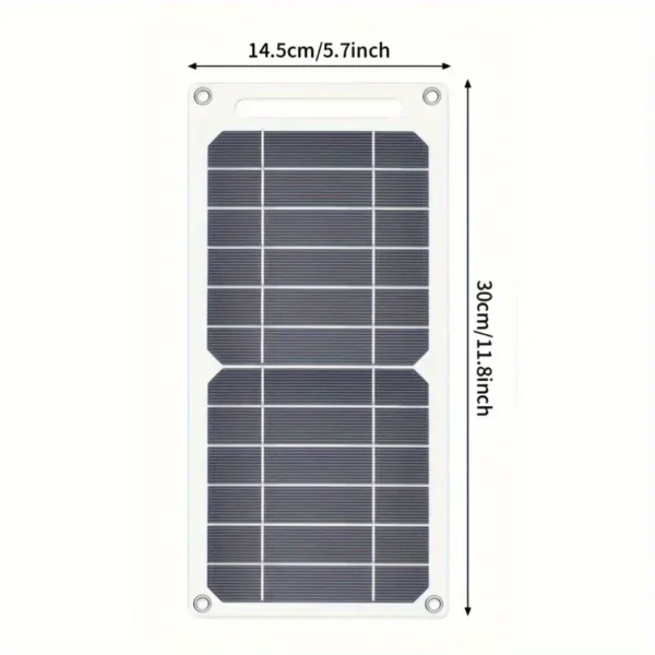 35W Sunpower Portable Solar Panel 5V Solar Plate WithUSB Safe Stabilize Charger ForPower Bank Phone Outdoor Camping Home RV Gift - Image 13