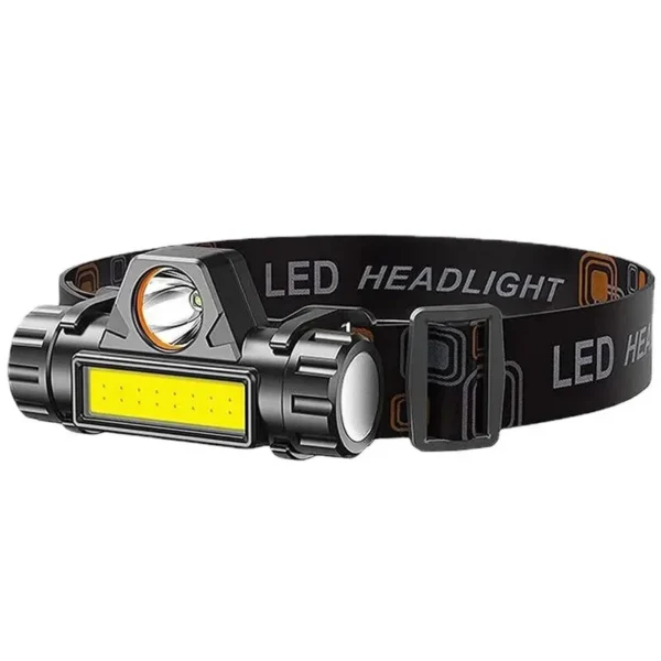 Rechargeable COB LED USB Headlamp Strong Magnetic Powerful Headlight Super Bright Waterproof Head Torch For Outdoor Fishing - Image 6