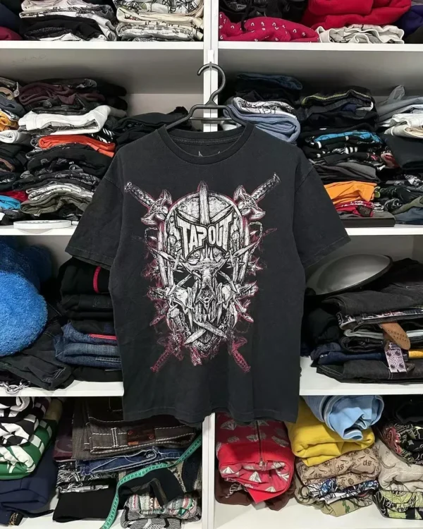 American street new fashion xzavier double-sided oversized printed cotton top personalized hip-hop Harajuku retro clothing - Image 14