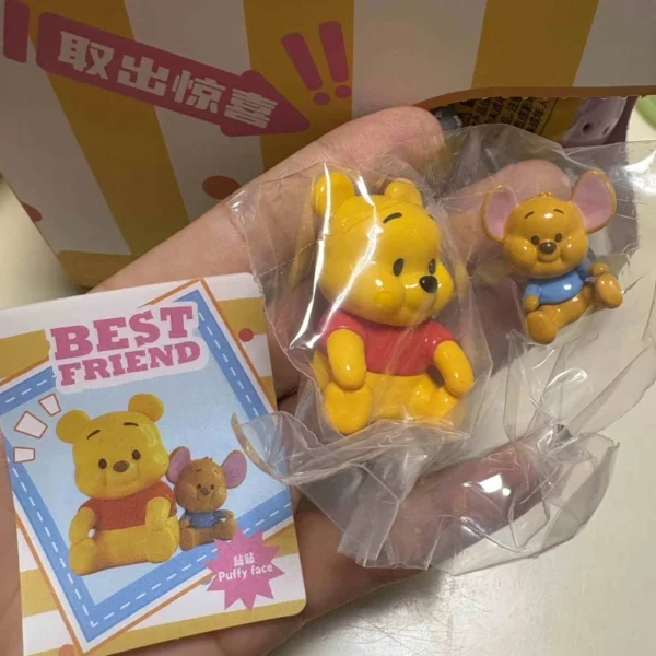 Anime Cartoon Winnie The Pooh Best Friend Series Blind Box Tigger Eeyore Piglet Model Collection Ornament Gifts For Kids - Image 16