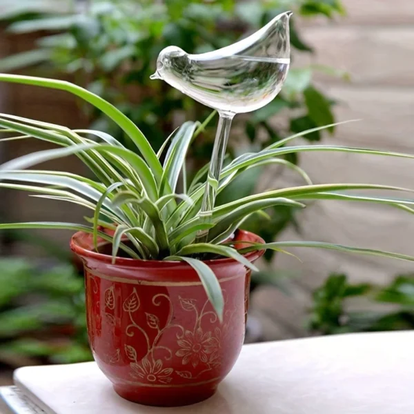 Imitation Glass Plastic Bird Automatic Water Dispenser Lazy Water Dispenser Travel Dripping Machine Lazy Water Dispenser Circula - Image 4