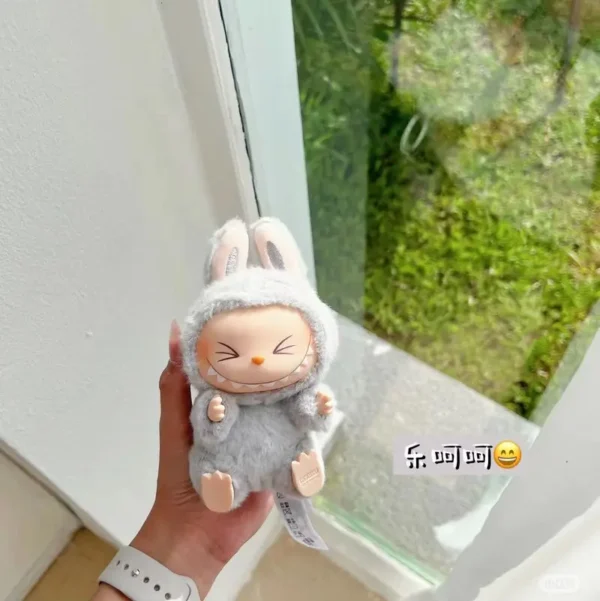 Labubu 2.0 Have A Seat The Monsters Vinyl Blind Box Pendant Decoration Replica Keychain Toy 1:1 Made In China High Quality - Image 4