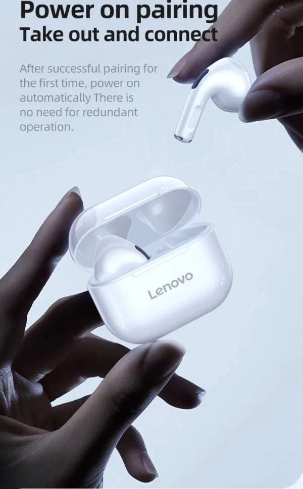 Lenovo LP40 Wireless Bluetooth Earphones TWS Touch Control Headset Gaming Headphones HD Call with Mic Earbuds 2025 New Choice - Image 23