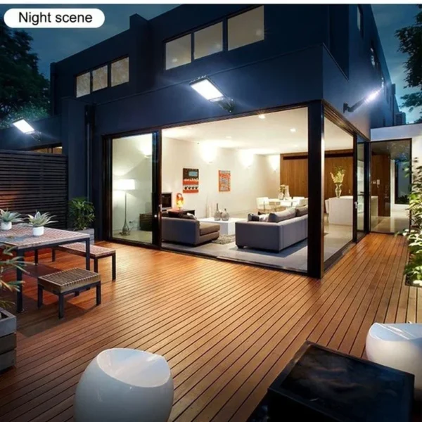 Powerful LED Solar Outdoor Led Courtyard Wall Lamp Rechargeable Human Body Induction Garden Terrace Garage Door Street Lighting - Image 13
