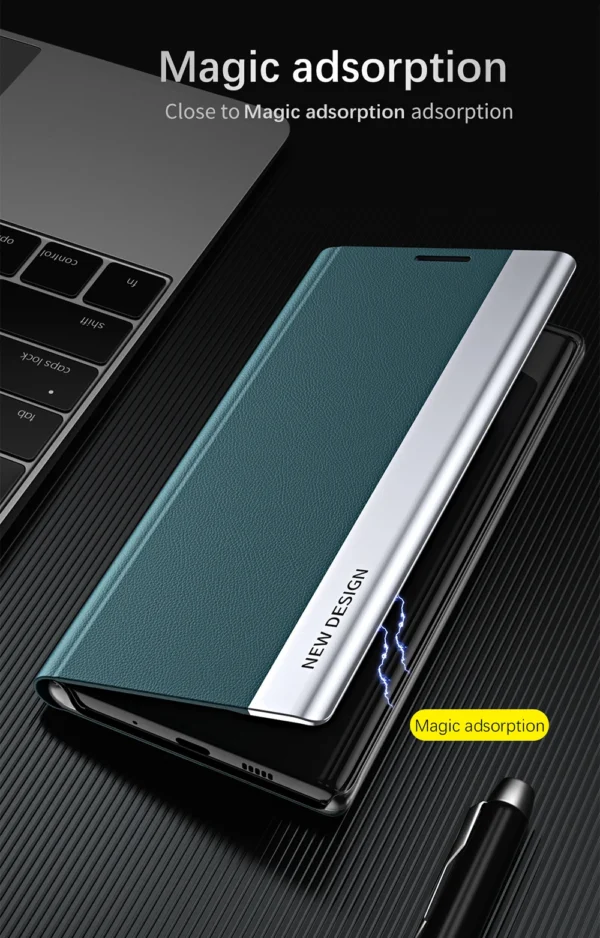 For Iphone 15 Pro Max Case Luxury Plating Leather Flip Cover For I Phone 15 Iphone15 ProMax 15Pro Plus Magnetic Stand Book Coque - Image 19