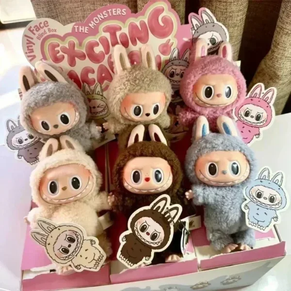 New Labubu Have A Seat Series BIG INTO ENERGY PVC Pendant Doll Model Kawaii The Monsters Blind Box Gift Labubu Macaron 3rd - Image 2