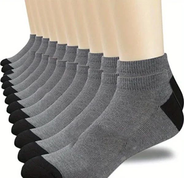 10pairs Breathable Cotton Sports Stockings Men Bamboo Fiber Autumn and Winter Men Socks Sweat Absorption Deodorant Business Sox - Image 21