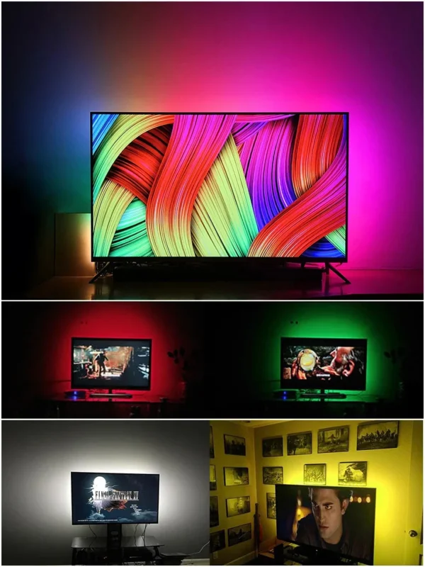 RGB 5050 Led Strip Lights with Remote Control Led Tape Flexible RGB Ribbon for Home Room Decor TV Lighting - Image 15
