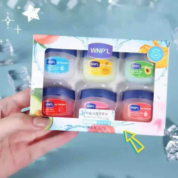 4/6/8pcs Moisturizing Lip Balm Set Whitening Moisturizing Base Natural Plant Base Moisturizing Crack Lip Care Jelly Moisturizer - Image 3