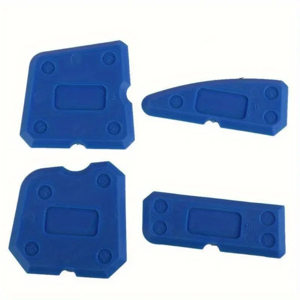 4-Piece Silicone Caulking Tool Set - Versatile, Easy Clean-up, & Professional Sealant Spreading - Image 13