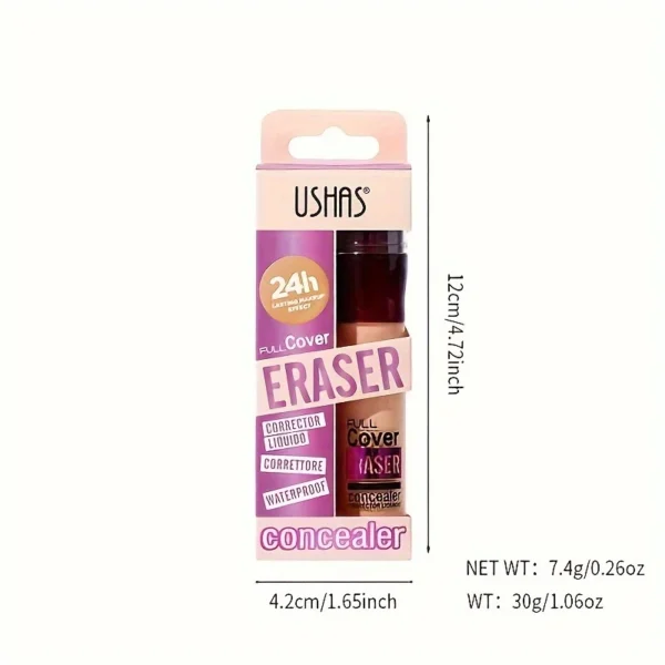 New Sponge Head Concealer for Dark Circles Freckles Acne Pigmentation and Blemishes Long Lasting Moisturizing Liquid Foundation - Image 6
