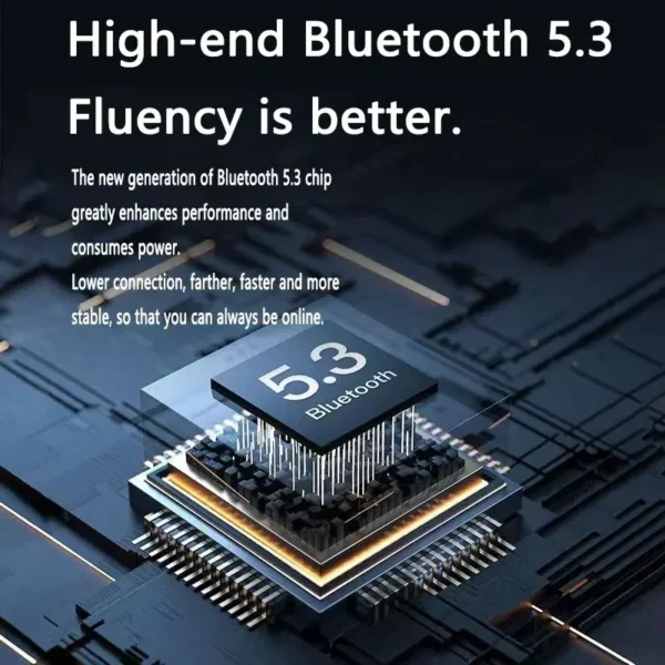 Original T2 Wireless Bluetooth Earphone Transparent HIFI Headphones LED Power Digital Display Stereo Sound Earphones for Xiaomi - Image 17