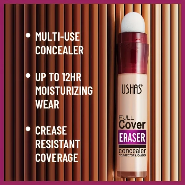 New Sponge Head Concealer for Dark Circles Freckles Acne Pigmentation and Blemishes Long Lasting Moisturizing Liquid Foundation - Image 3
