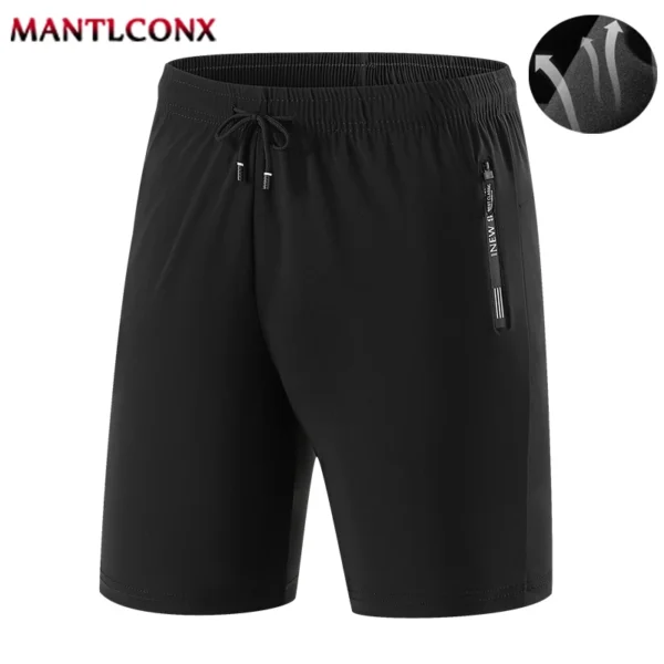 Summer Men's Sport Shorts Cool Sportswear Running Shorts Casual Bottoms Gym Fitness Training Jogging Short Pants Men Black Gray - Image 11