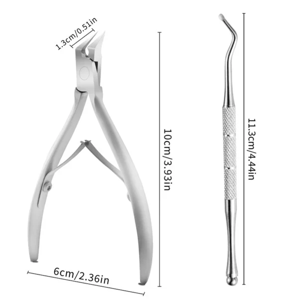 Toe Nail Clipper For Ingrown Or Thick Toenails Toenails Trimmer Professional Podiatrist Toenail Nipper With Stainless Steel Supe - Image 14