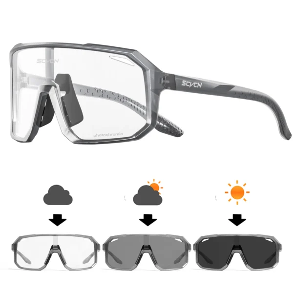 SCVCN New Cycling Glasses Bike Sunglasses Men UV400 Eyewear Outdoor Sports MTB Goggles Bicycle Women Riding Hiking Sunglasses - Image 31