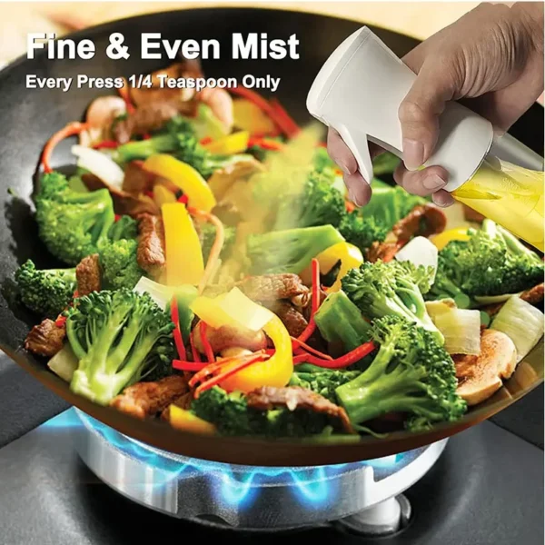 200/300/500ml Oil Spray Bottle BBQ Cooking Olive Oil Sprayer Kitchen Baking Oil Spray Empty Bottle Vinegar Bottle oil brush - Image 3