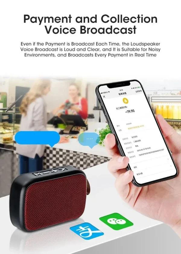 New Wireless  Speaker Outdoor Portable Subwoofer Mini Speaker Home Cloth Card Speaker - Image 14