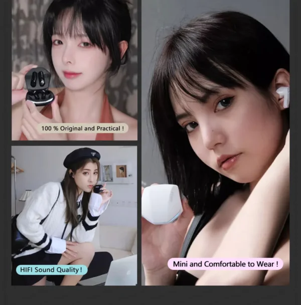 Choice Lenovo GM2 Pro TWS Wireless Headphones Earphone Bluetooth-compatible 5.3 Waterproof Headset with Mic for Xiaomi iPhone - Image 12