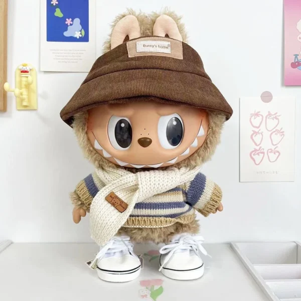 New Arrival 38cm Mini Cute Doll Clothes Outfit Accessories Labubu Idol V1 V2 Cloud Shirt Set Ornament Only Clothes Birthday Gift - Image 11