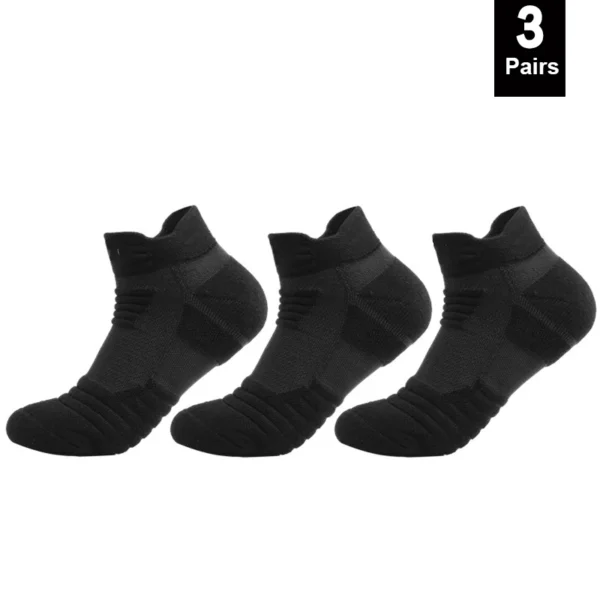 1/3 Pairs Anti-slip Football Socks Men Cotton Sock Short Long Tube Soccer Basketball Sport Socks Breathable Deodorous Sock 39-45 - Image 9