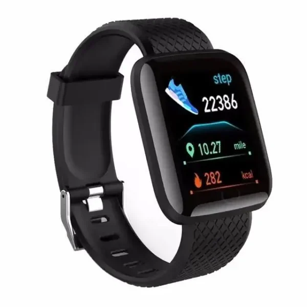 Smart Watch Sport Fitness Bracelet Control Music Message Display Pedometer Bluetooth Connect Smartwatch 116 Alarm Clock Weather - Image 9