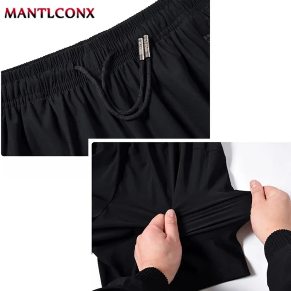 Summer Men's Sport Shorts Cool Sportswear Running Shorts Casual Bottoms Gym Fitness Training Jogging Short Pants Men Black Gray - Image 6