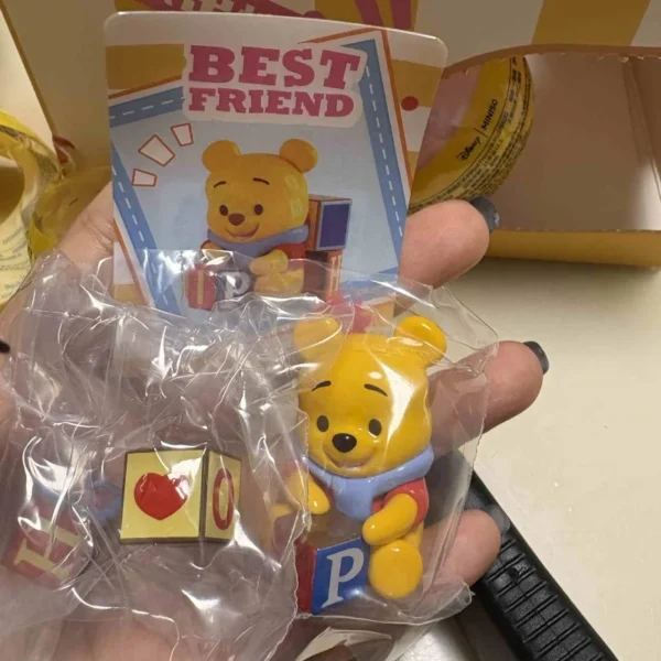 Anime Cartoon Winnie The Pooh Best Friend Series Blind Box Tigger Eeyore Piglet Model Collection Ornament Gifts For Kids - Image 9