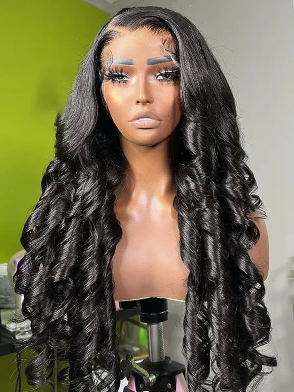 3D Body Wave Lace Front Wigs 13x4 13x6 Hd Lace Frontal Wig Pre Plucked Bouncy Wavy Curl Human Hair Wigs for Women Geeta Hair