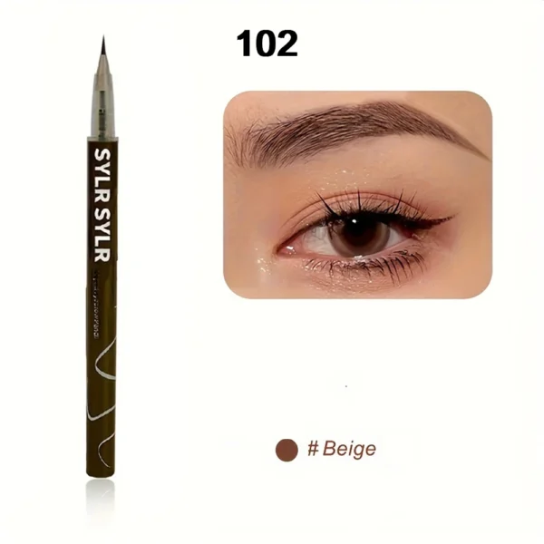 0.008mm Ultra Fine Eyebrow Pen Long Last Smudge Proof Waterproof Sweat-Proof High Pigmented Easy Applying Liquid Eye Brow Pencil - Image 9