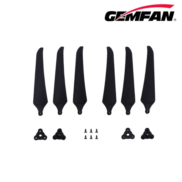 2Pairs (2CW+2CCW) Gemfan F1051 10inch Folding Propeller 2-Blade / 3-Blade Glass Fiber Nylon - Image 2