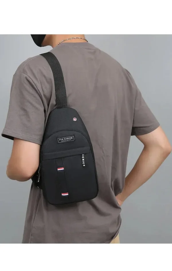 Chest Bag Men's One Shoulder Crossbody Bag Large Capacity Outdoor Sports And Leisure Fashion Small Shoulder Bag Large Capacit - Image 21