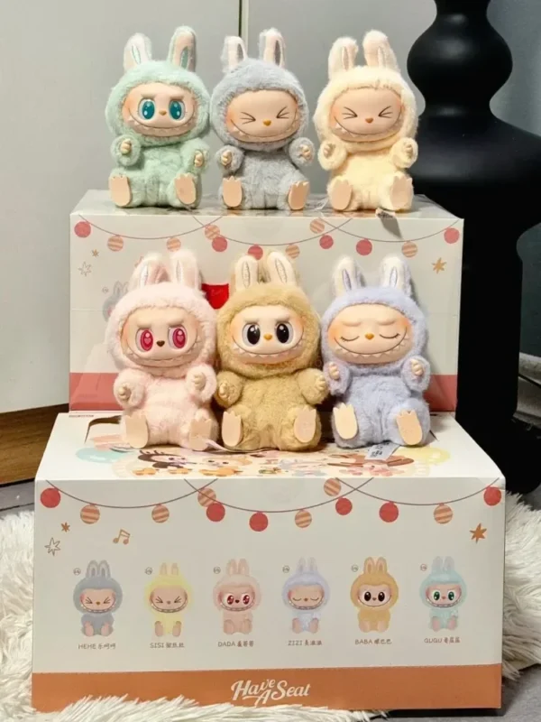 MINISO Labubu Sitting Party Series Second Generation Doll Blind Box Edition Ornament Gift - Image 41
