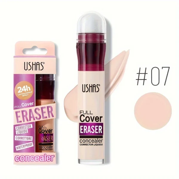 New Sponge Head Concealer for Dark Circles Freckles Acne Pigmentation and Blemishes Long Lasting Moisturizing Liquid Foundation - Image 14