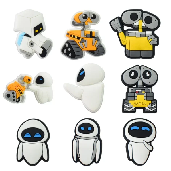 Hot Toys Icecream Interesting Monster Shoes Charm Decorations Cute Cartoon PVC Decorations Detachable Waterproof For Party Gifts - Image 22