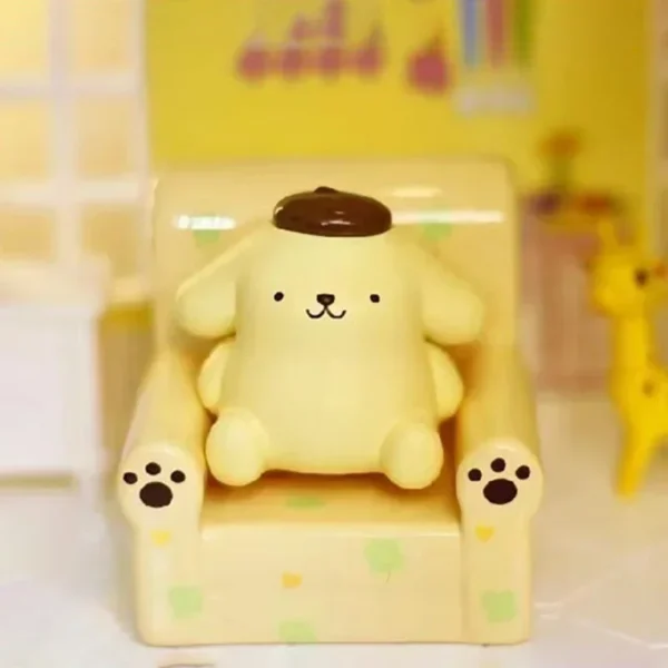 Sanrio Sitting Doll Series Blind Box Cute Sofa Cinnamoroll Hello Kitty Kuromi Mymelody Pachacco Mystery Box Kid Toy SurpriseGift - Image 8