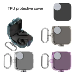 Wireless Earphone Protective Case For Nothing CMF Buds Pro 2 Earphone Shockproof Transparent TPU Protector Cover Sleeve