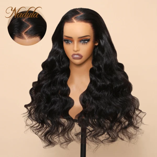 Nadula 13x4 Pre-Cut Lace Frontal Super Secure Water Wave Glueless Human Hair Wig Real Ear To Ear Bleached Knots Pre-Everything - Image 12