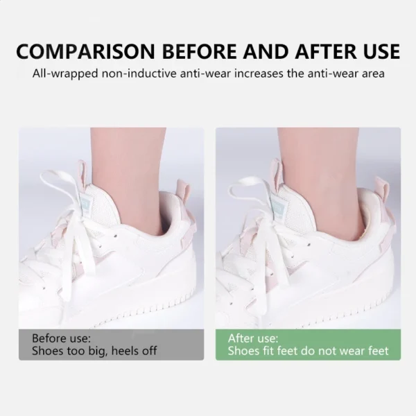 5Pairs Insoles For Shoes Patch Heel Pads For Sport Shoes Adjustable Size Feet Pad Insole Heel Protector Back Sticker Shoe Pad - Image 23