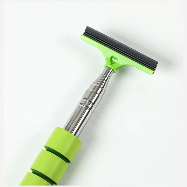 Car Rearview Mirror Wiper Cleaning Tool Auto Glass Mist Cleaner Scraper Car Accessories Handle Telescopic Window Cleaning Brush - Image 6