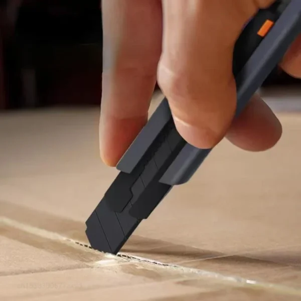 Xiaomi Jimihome 0.79inch Stretch Utility Knife Paper Cutters Carbon Steel Blades Pocket Knife with Safety Lock Handicraft Tool - Image 4