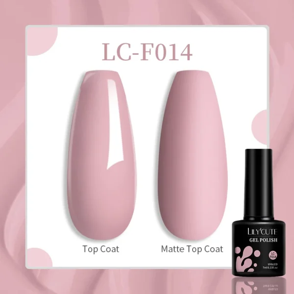 LILYCUTE 129 Colors 7ML Nail Gel Polish Nail Supplies Vernis Semi Permanent Nail Art Manicure Soak Off LED UV Gel Nail Varnishes - Image 144