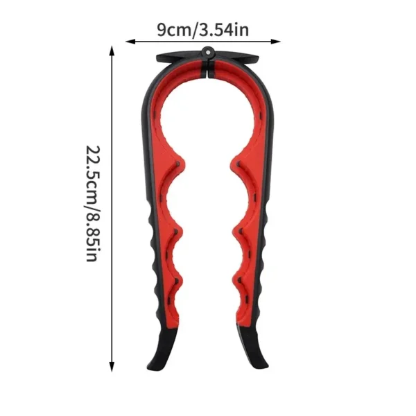 Can Opener Multi Functional Four In One Beverage Bottle Opener Cap Twister Four Position Can Opener Anti Slip Cap Twister - Image 7