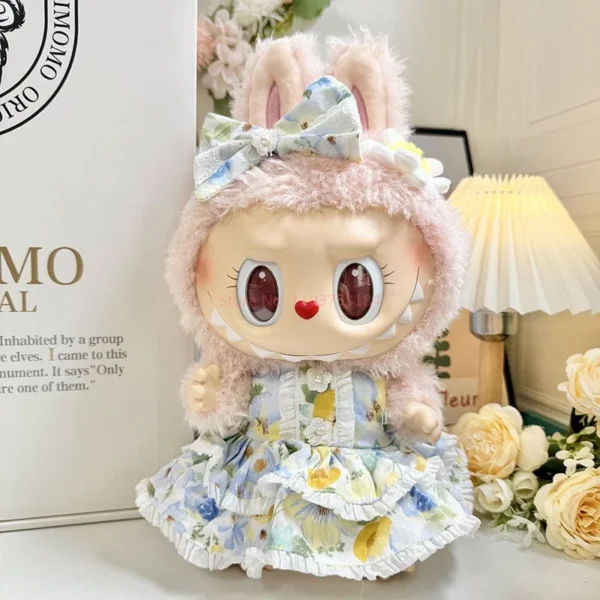 New Arrival 38cm Mini Cute Doll Clothes Outfit Accessories Labubu Idol V1 V2 Cloud Shirt Set Ornament Only Clothes Birthday Gift - Image 20