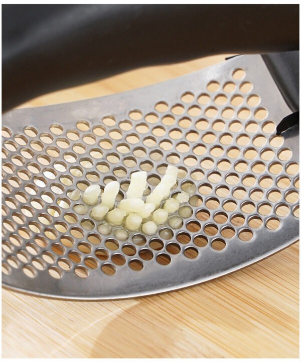 Stainless Steel Garlic Press Crusher Manual Garlic Mincer Chopping Garlic Tool Fruit Vegetable Tools Kitchen Accessories Gadget - Image 11